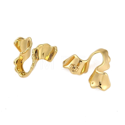 Ion Plating(IP) 304 Stainless Steel Stud Earrings for Women EJEW-K281-27G-1