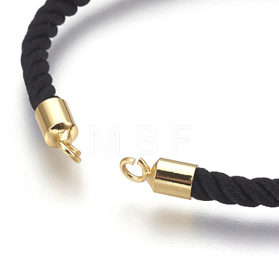 Cotton Cord Bracelet Making KK-F758-03H-G-1
