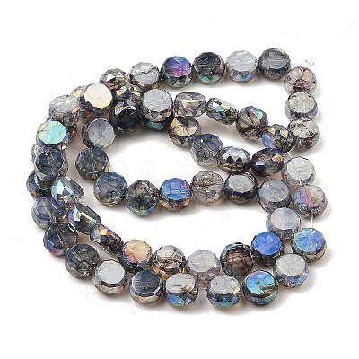 Imitation Jade Glass Beads Strands GLAA-P058-05A-06-1