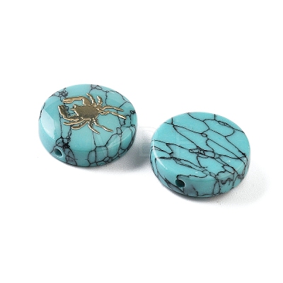 Synthetic Turquoise Beads G-F775-C10-1