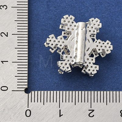 Brass Micro Pave Cubic Zirconia Beads KK-D378-19P-02-1