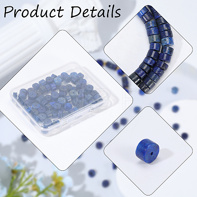 1 Strand Natural Lapis Lazuli Bead Strands G-PA0002-27-1