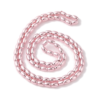 Electroplate Beads Strands X-EGLA-H104-02G-1
