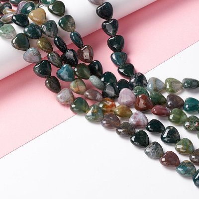 Natural Indian Agate Beads Strands G-B022-04-1