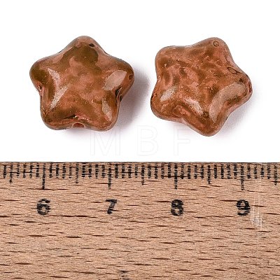 Picasso Opaque Glass Beads SEED-N012-08B-1