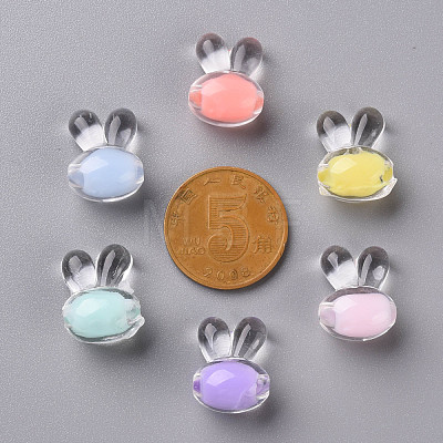 Transparent Acrylic Beads X-TACR-S152-05A-1