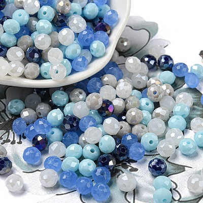 Glass Beads EGLA-A034-LM6mm-40-1