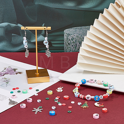 Christmas Themed DIY Jewelry Making Finding Kit DIY-FH0005-65-1