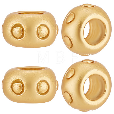 50Pcs Brass Beads KK-BBC0004-15-1