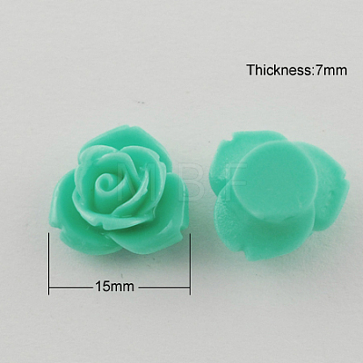 Resin Cabochons CRES-B3434-A124-1