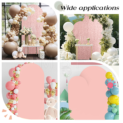 Fiber Wedding Arch Cover AJEW-WH20096-70C-1