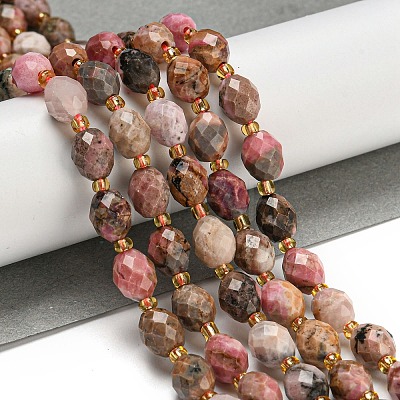 Natural Rhodonite Beads Strands G-N342-36-1