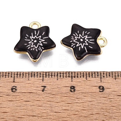 Printed Alloy Pendants PALLOY-SZC0008-10B-1