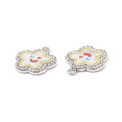 Alloy Enamel Pendants FIND-A029-04P-02-1