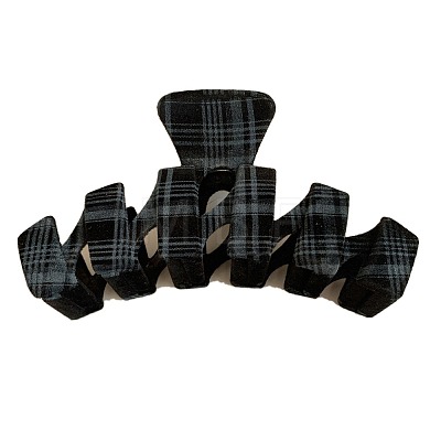 Korean Plaid Velvet Clip PW-WGD4141-06-1