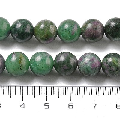 Natural Ruby in Zoisite Beads Strands G-R011-A02-01-1