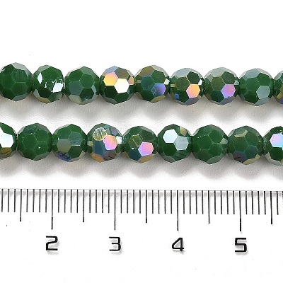 Opaque Glass Beads Stands EGLA-A035-P6mm-B06-1