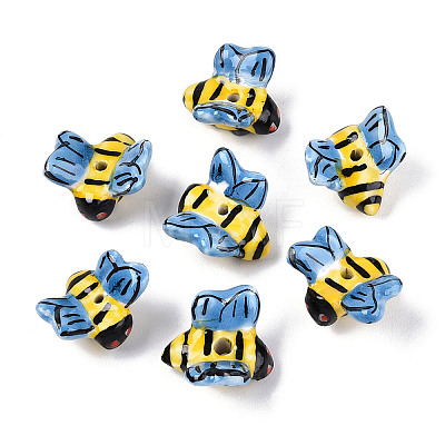 Handmade Porcelain Beads PORC-T133-12-1