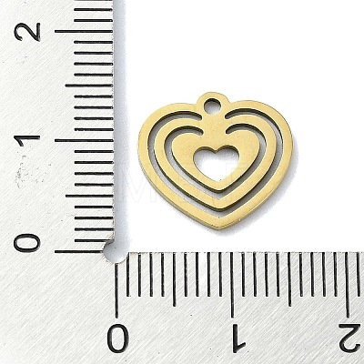 304 Stainless Steel Charms STAS-C097-28G-1