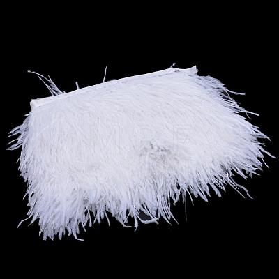 Fashion Ostrich Feather Cloth Strand Costume Accessories FIND-R030-8-10cm-16-1