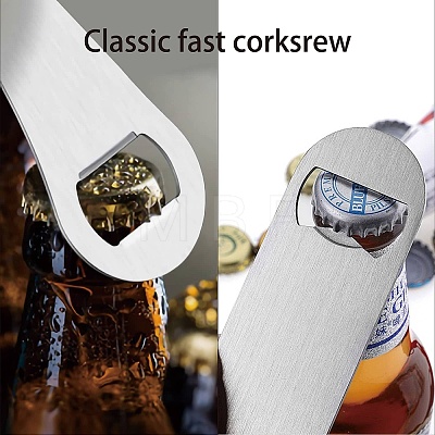 430 Stainless Steel Bottle Openers AJEW-WH0259-035-1