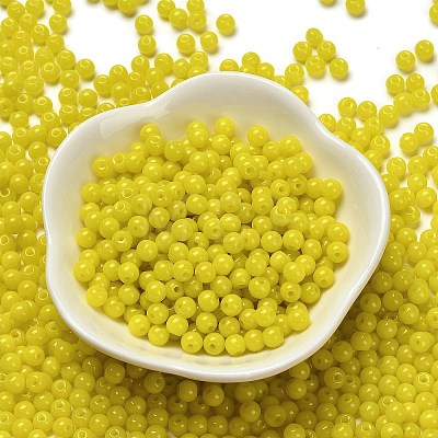 Opaque Colours Glass Seed Beads SEED-C001-02B-15-1