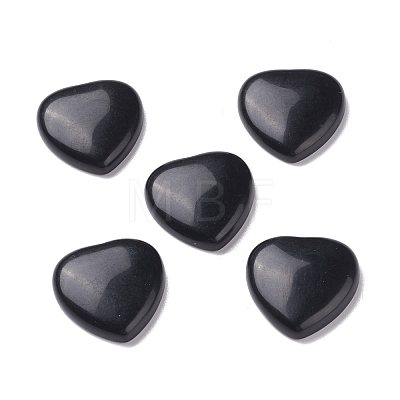 Natural Obsidian Cabochons G-P021-13-1
