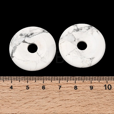Natural Howlite Pendants G-A320-01A-23-1