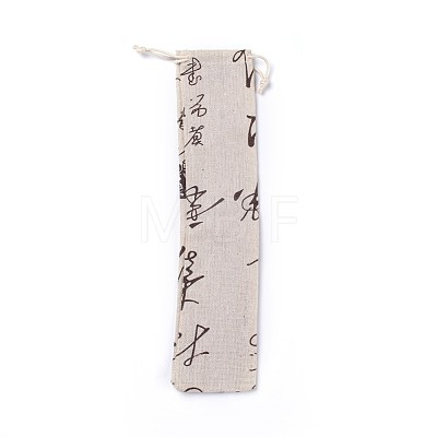 Cotton and Linen Cloth Packing Pouches ABAG-WH0018-A06-1