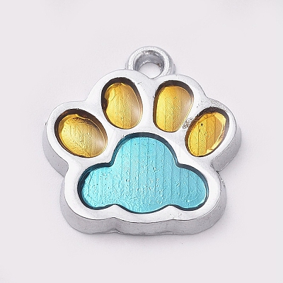 Alloy Enamel Pendants ENAM-TAC0001-06D-1