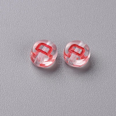 Transparent Clear Acrylic Beads MACR-N008-44D-1