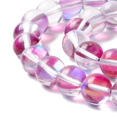 Synthetic Moonstone Beads Strands G-E573-02C-32-1