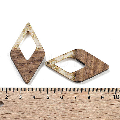Walnut Wood Pendants FIND-Z050-02I-1
