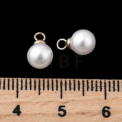 ABS Plastic Imitation Pearl Pendants FIND-H052-01C-04KCG-1