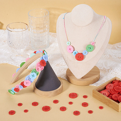 4-Hole Resin Buttons BUTT-TADJ0001-03F-1
