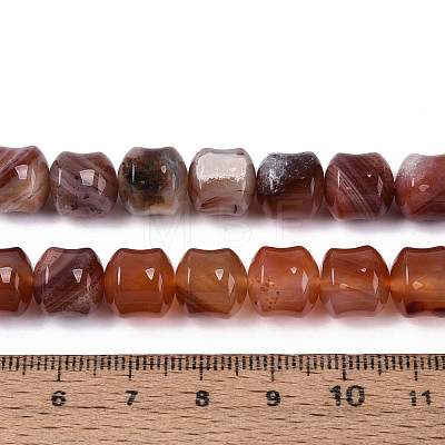 Natural Red Agate Beads Strands G-N353-06A-05-1