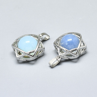 Opalite Pendants G-R485-01H-1