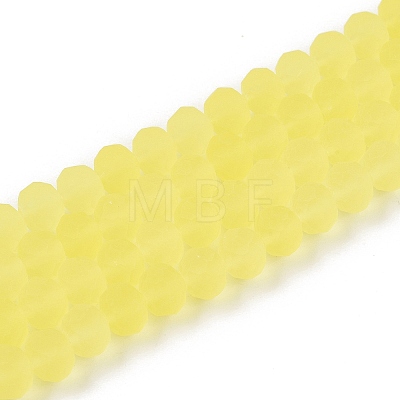 Transparent Glass Beads Strands EGLA-A044-T8mm-MD29-1