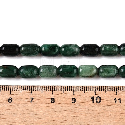 Natural Fuchsite Beads Strands G-G980-34B-1