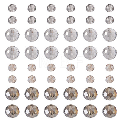 120Pcs 4 Styles Electroplate Glass Beads EGLA-TADJ0001-13B-1