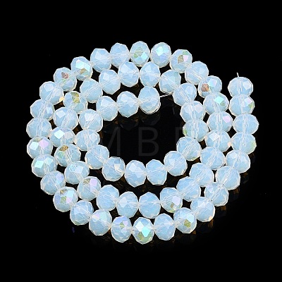 Electroplate Glass Beads Strands LS-EGLA-A044-J8mm-L06-1