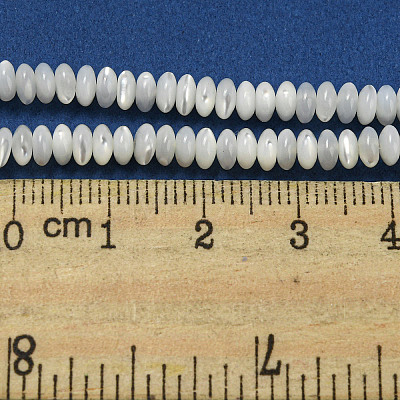 Natural Trochus Shell Beads Strands SSHEL-H072-11-1