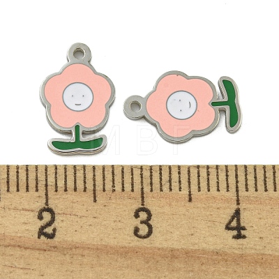 304 Stainless Steel Charms STAS-L022-435P-01-1