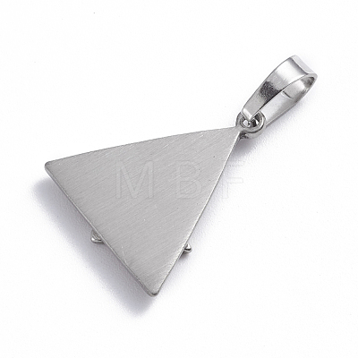 201 Stainless Steel Pendants STAS-O113-06A-1