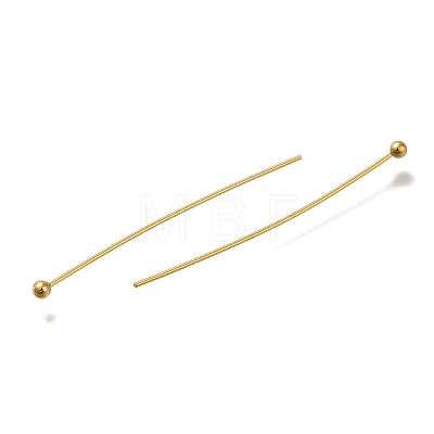 Brass Ball Head Pins KK-H502-03O-G-1