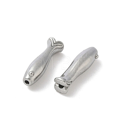 304 Stainless Steel Beads STAS-F320-15B-P-1