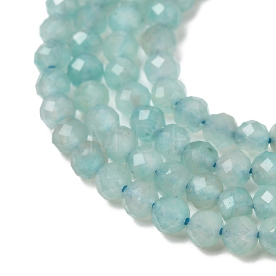 Natural Amazonite Beads Strands G-F509-25-3mm-1