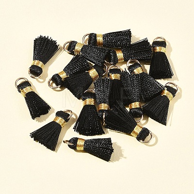 20Pcs Handmade Polycotton(Polyester Cotton) Tassel Decorations FIND-FS0003-27M-1