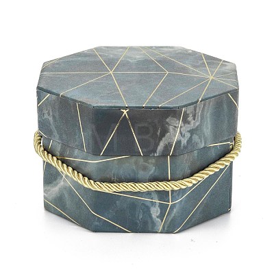 Valentine's Day Marble Texture Pattern Paper Gift Boxes CON-C005-02A-02-1