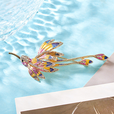 Long-tailed Sylph Enamel Pins JEWB-TADJ0001-04C-1